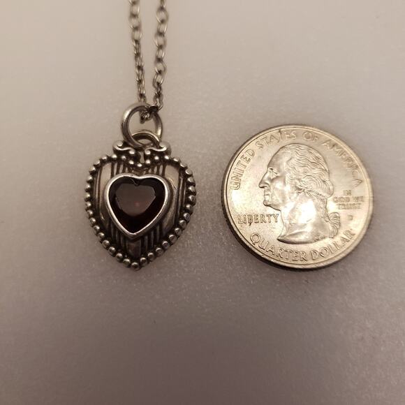 RARE BRIGHTON Cherished love‎ red heart necklace - Picture 5 of 8